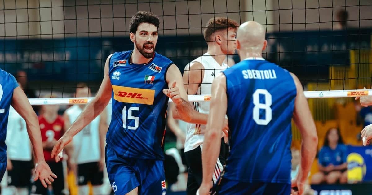 Récord histórico en el vóley: Alemania e Italia jugaron el set más largo de la historia