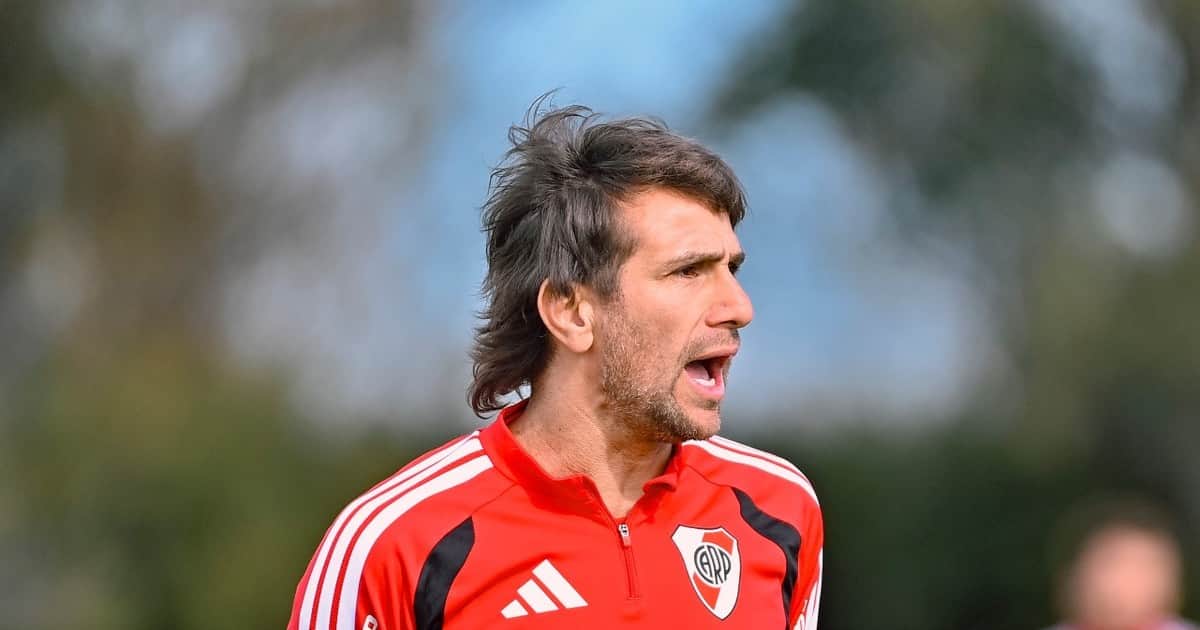 Video: las primeras imágenes de Ponzio como entrenador de River en el Camp