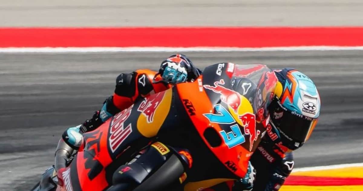 Moto3 en Aragón: Perrone arrancó con todo y se metió en la Q2 junto a Morelli