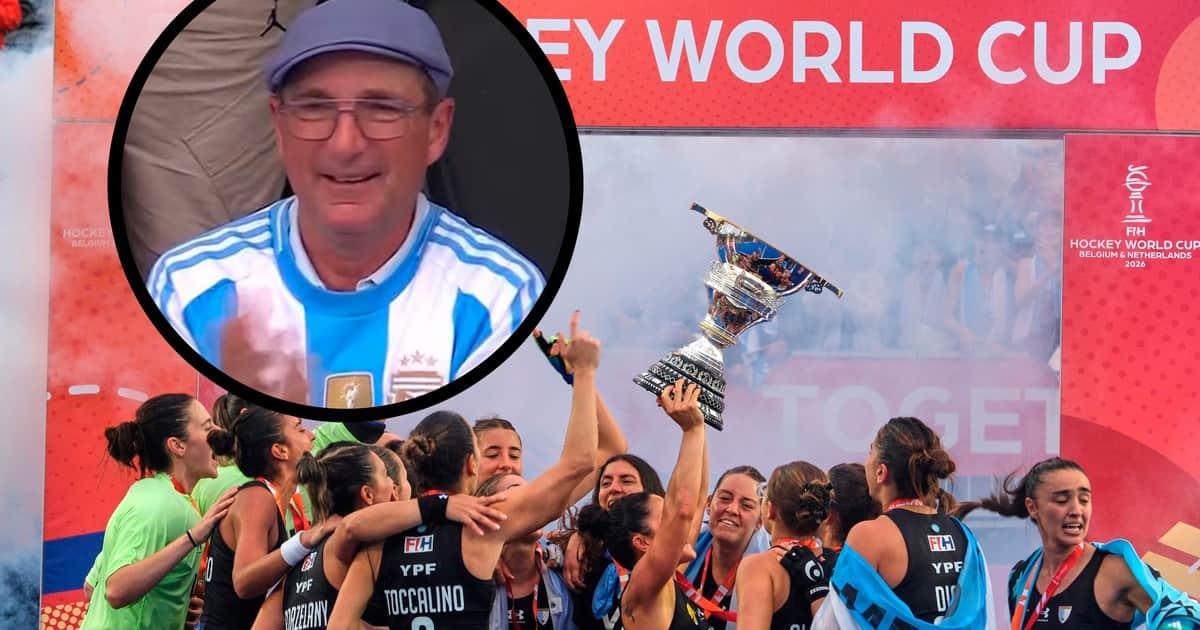 Video: la emoción en la tribuna de Cachito Vigil por el Mundial de Las Leonas