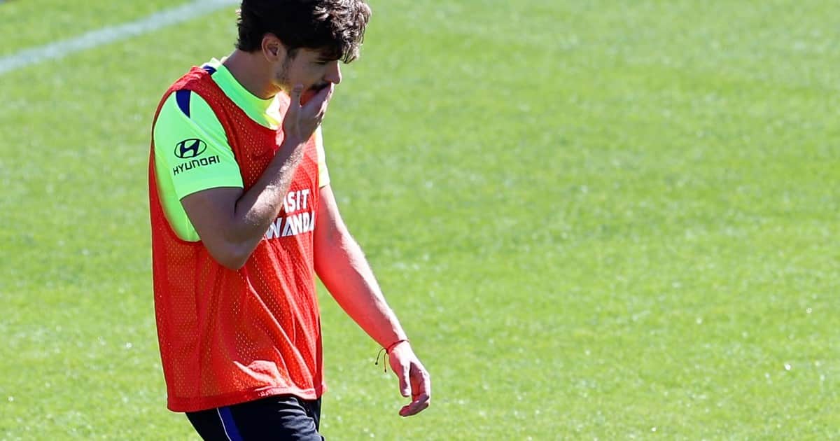 ¿Fin de la novela? Después de cuatro días, Julián Álvarez volvió a entrenarse con el Atlético de Madrid