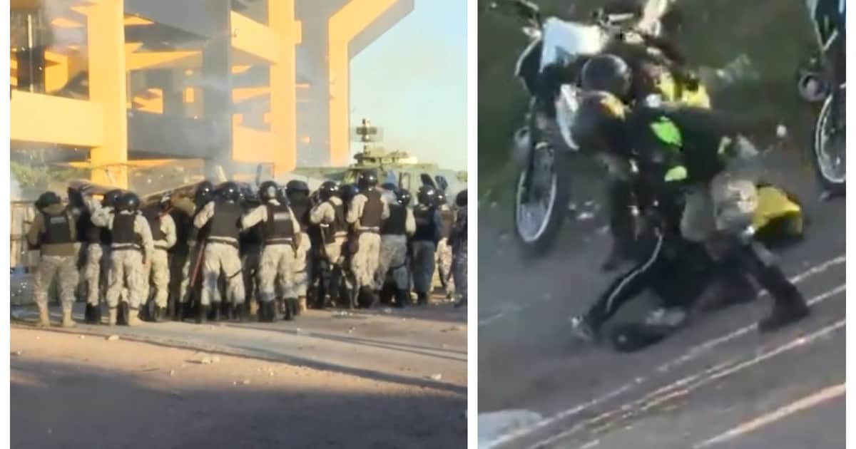 Violencia tras el clásico uruguayo: represión, detenidos y cuatro agentes heridos