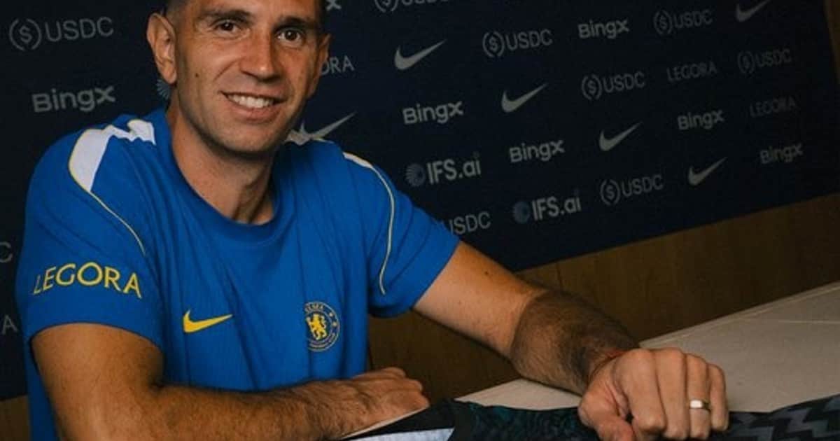 Es oficial: Emiliano Martínez fue anunciado como nuevo refuerzo del Chelsea