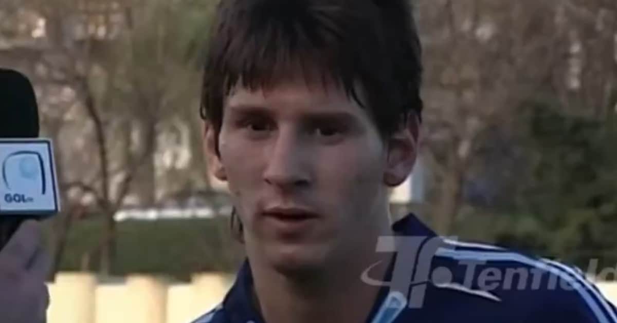 Dos goles poco recordados de Messi para la Sub 20