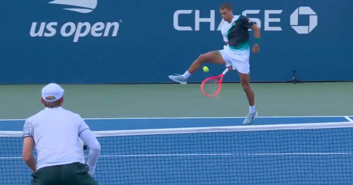Video: asombroso punto del italiano Cobolli en el US Open