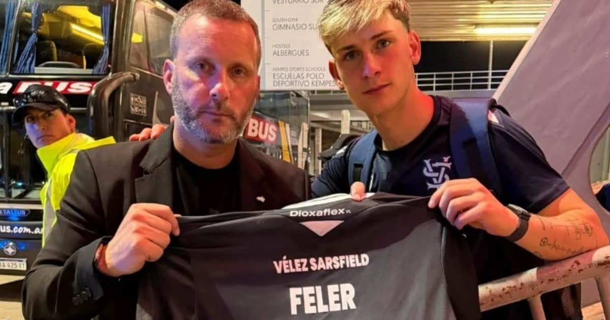 El emotivo posteo de Hernán Feler tras relatar a su hijo en Vélez-Boca: "Cumplimos un sueño juntos"