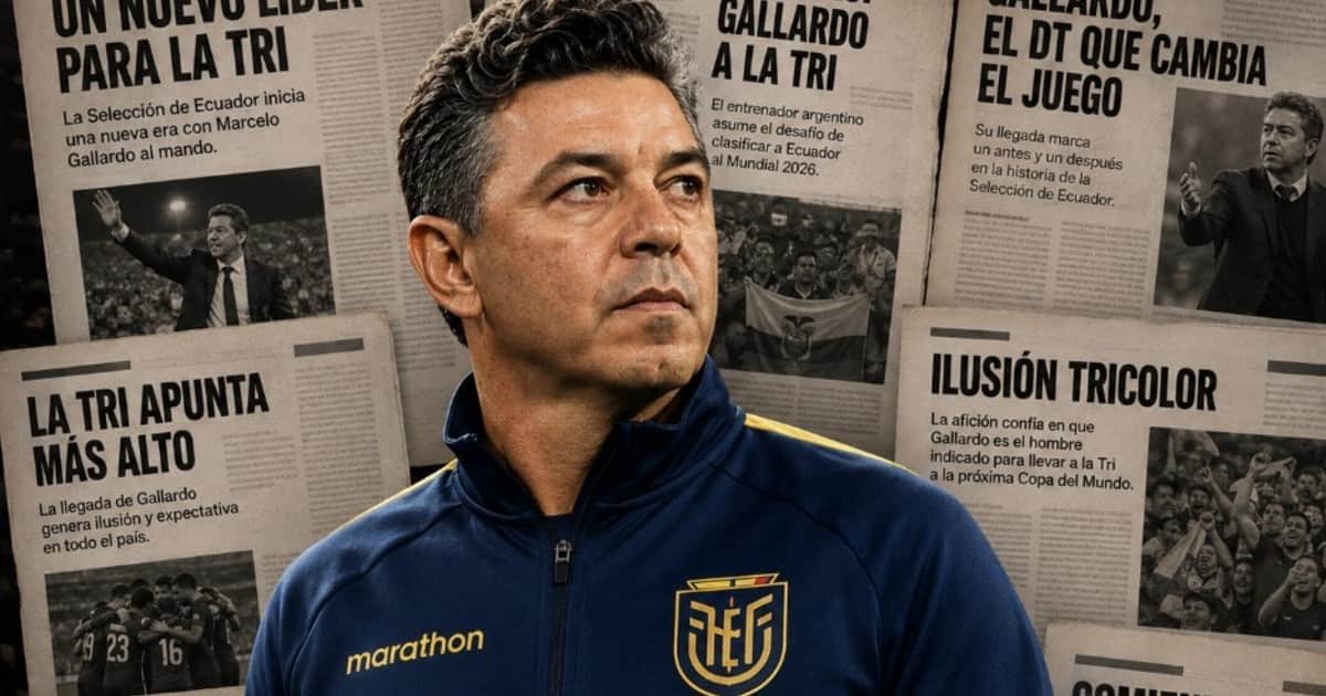 El impacto de Gallardo en Ecuador: ¿qué dijeron los medios sobre el Muñeco?