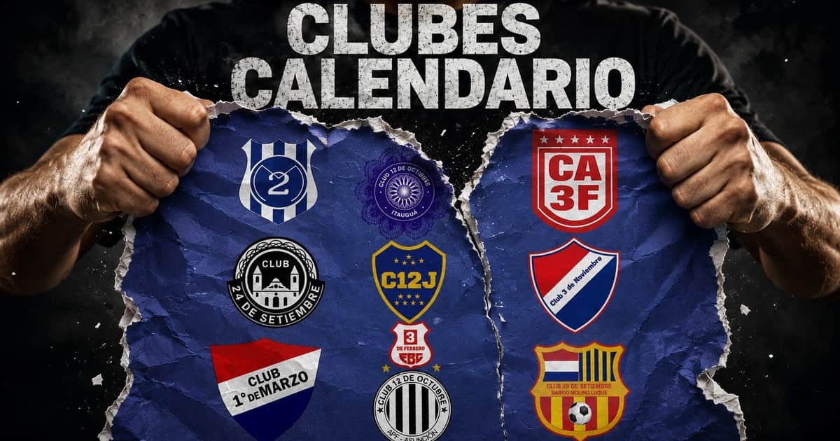 Polémica en Paraguay: pretenden que varios clubes históricos cambien sus nombres