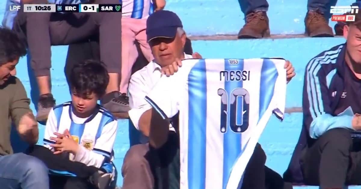 Empezaron los homenajes a Messi en el Clausura