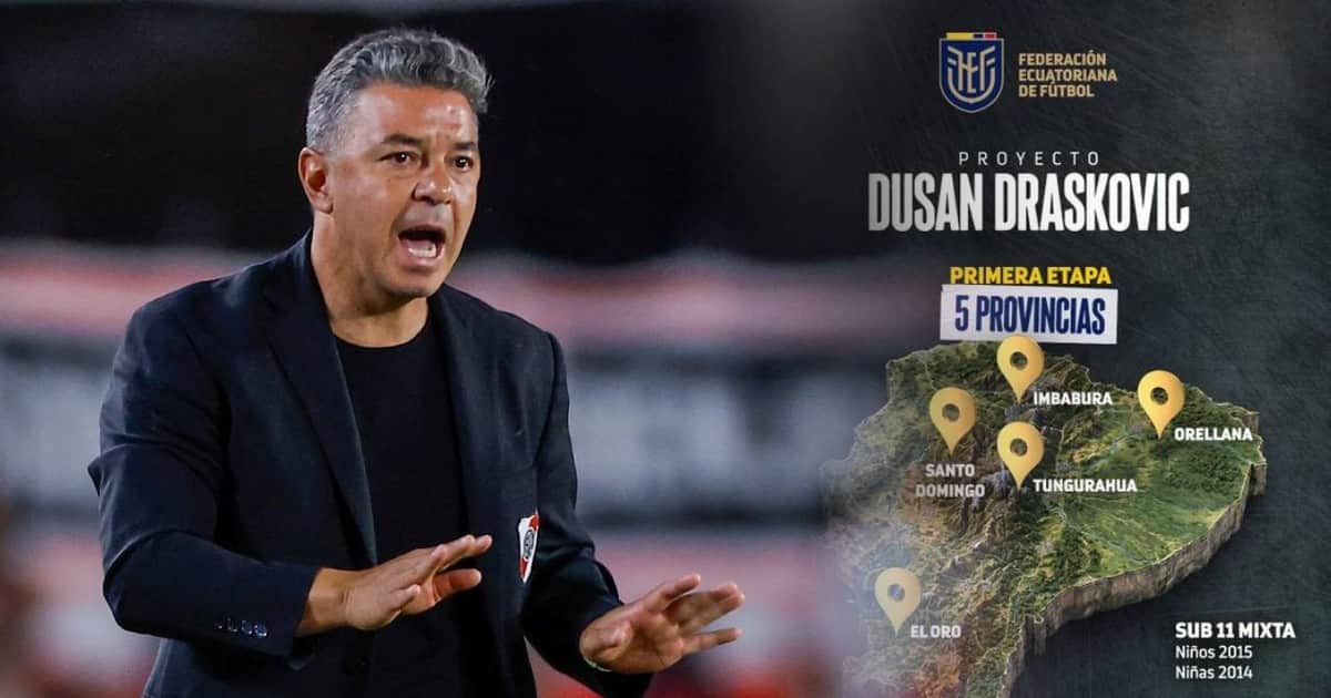 Antes de la llegada de Gallardo, el proyecto especial que lanzó Ecuador para la captación de futbolistas