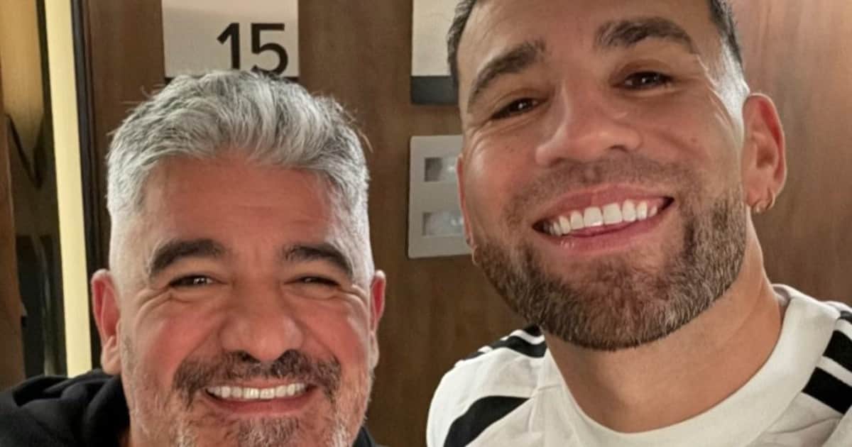 El encuentro especial de Ortega con Otamendi: "Siempre River"