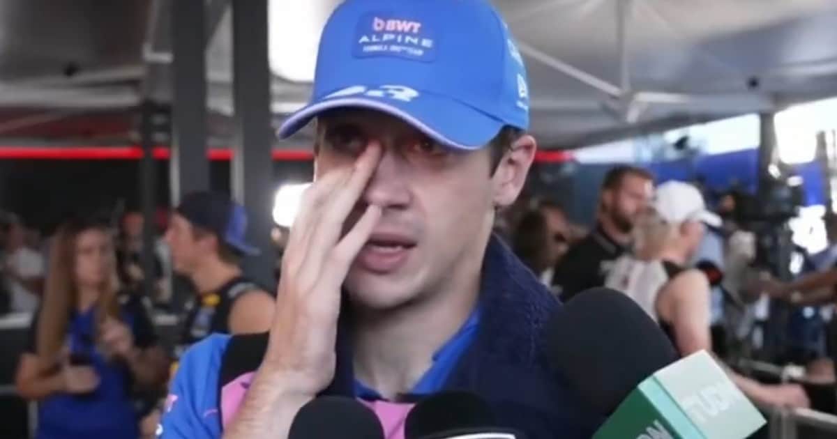 Las lágrimas y frustración de Colapinto: “Desaproveché una oportunidad muy importante”