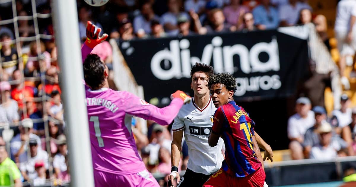 Video: espectacular golazo de Lamine Yamal para el Barcelona