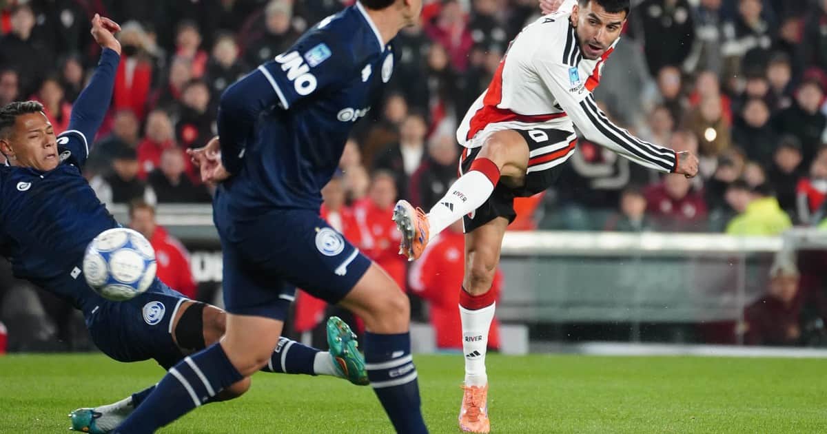 Está Angelado: Correa, de generar el penal del 1-0 a ser cada vez más clave en River