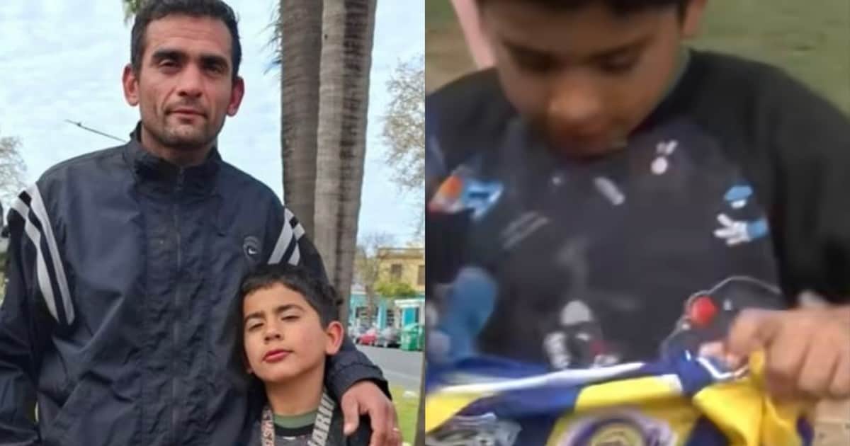 El gesto de la familia de Di María con un vendedor ambulante de Rosario Central que sufrió un robo