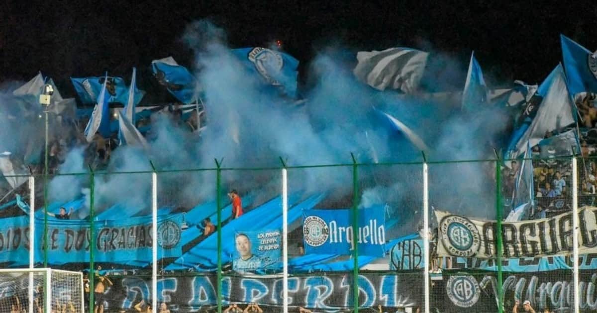 Otro partido con visitantes en la Liga Profesional: Belgrano, con 3.500 entradas ante Sarmiento