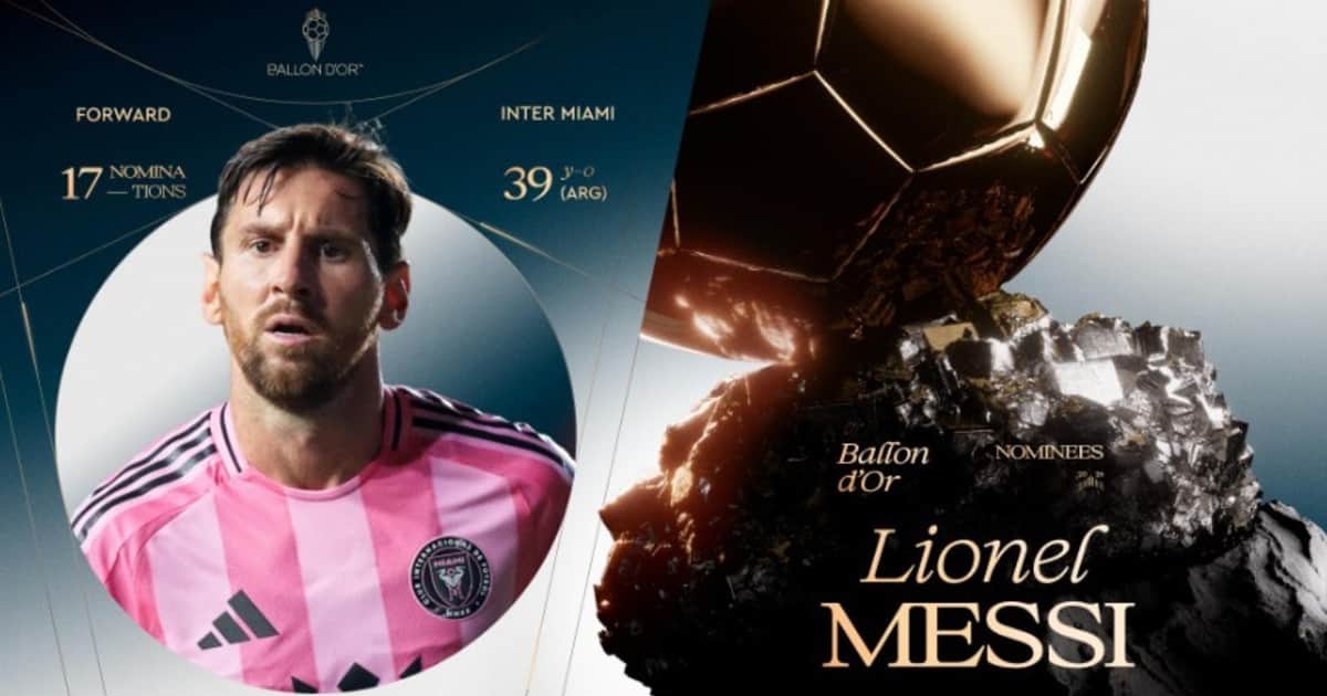 Las 17 nominaciones de Messi al Balón de Oro y a cuánto quedó del ausente CR7