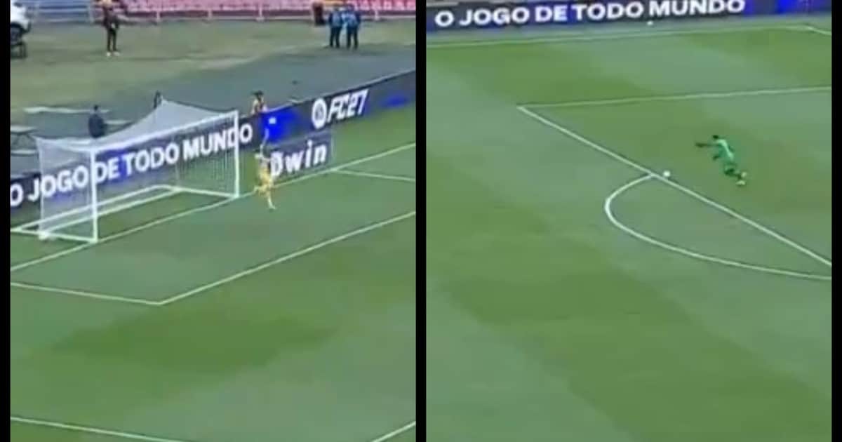 Video: el gol de arco a arco que casi le hacen al verdugo de River en la Copa Sudamericana