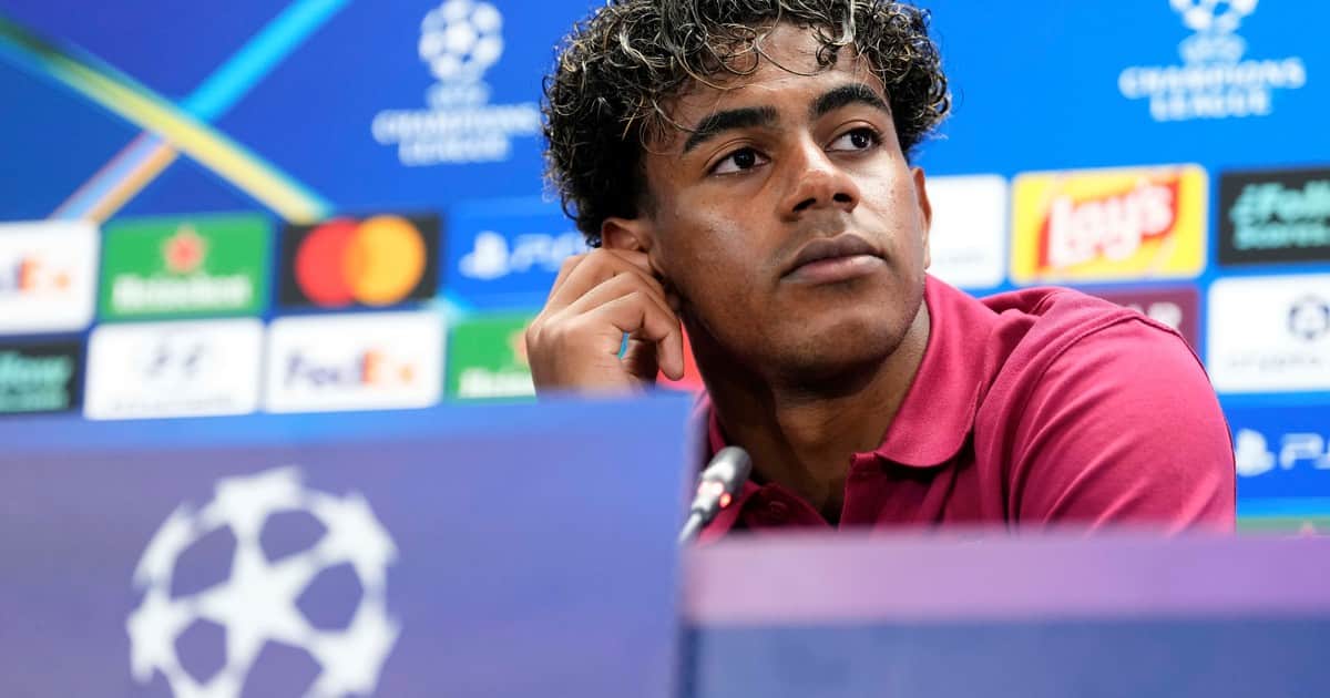 Lamine Yamal sobre el Balón de Oro: "Tengo muchas posibilidades, pero no voy a suplicar nada"
