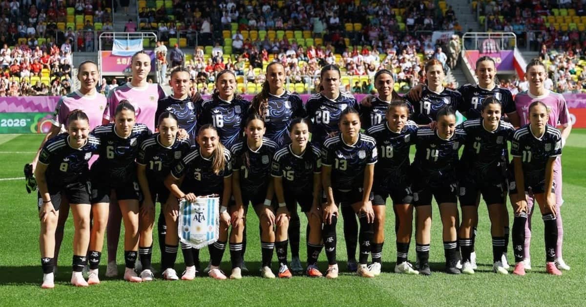 Argentina goleó 8-0 a Benín y quedó a un paso de los octavos del Mundial Sub 20