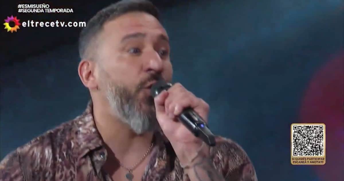 Video: la increíble presentación de Jonás Gutiérrez en un concurso de canto