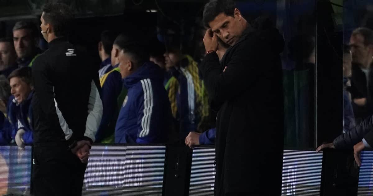 Hizo "cuernitos" para evitar un gol de Boca, pero sufrió un 3-1 en contra: qué dijo Sebastián Domínguez tras la derrota