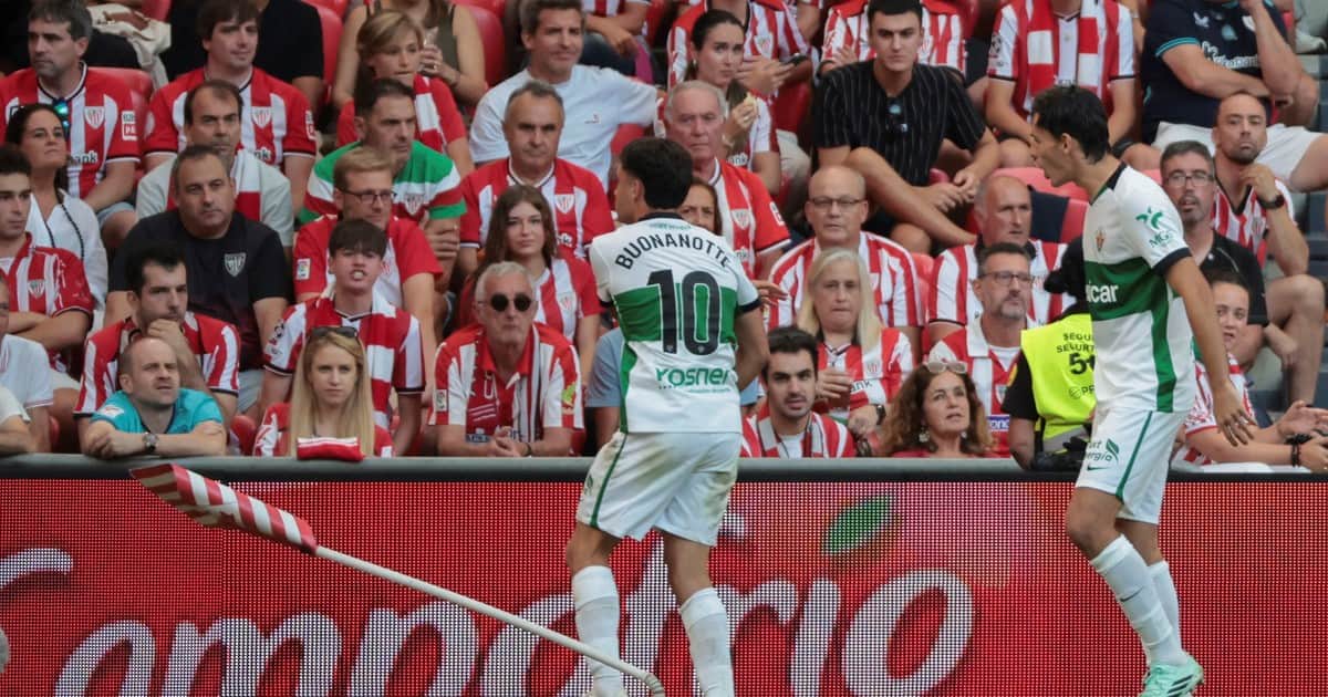 Al Elche de Anselmi no le alcanzó con el gol de Buonanotte y sigue en zona de descenso en España