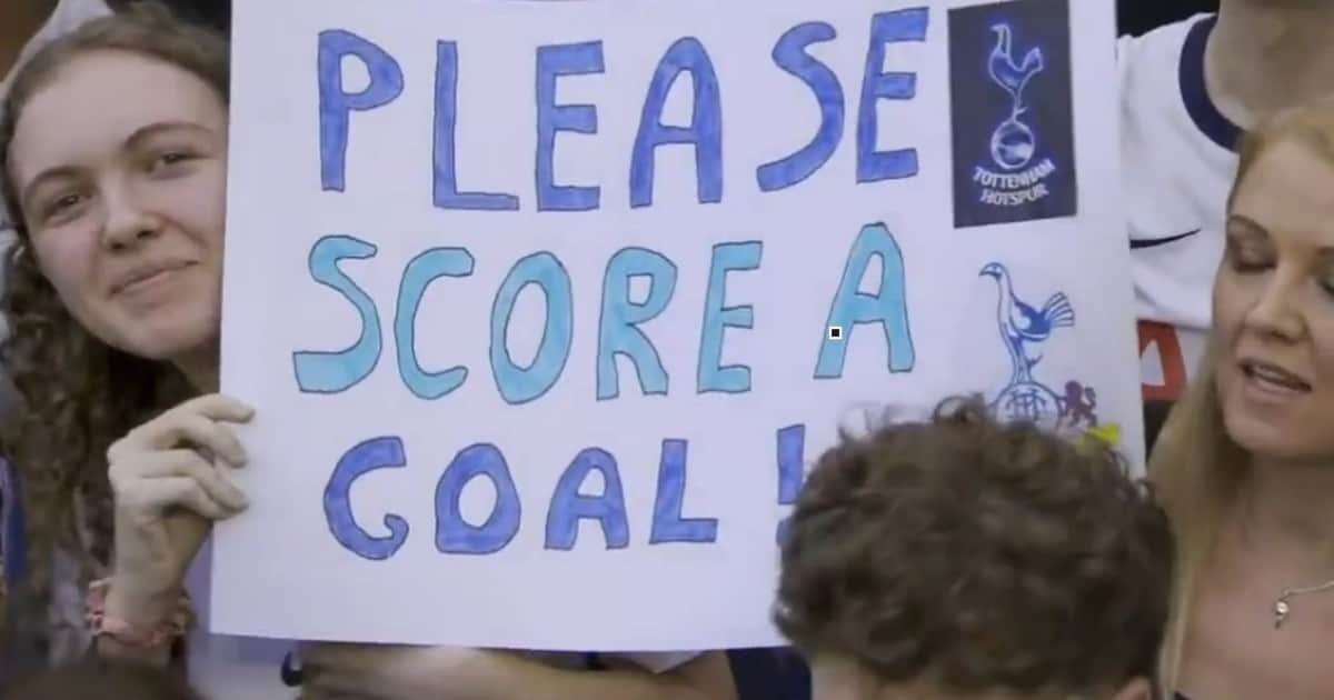"Por favor, marquen un gol": el pedido de los hinchas de Tottenham ante la sequía de su equipo