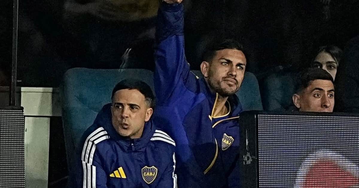El hermoso gesto viral de Paredes junto a su hijo en la Bombonera