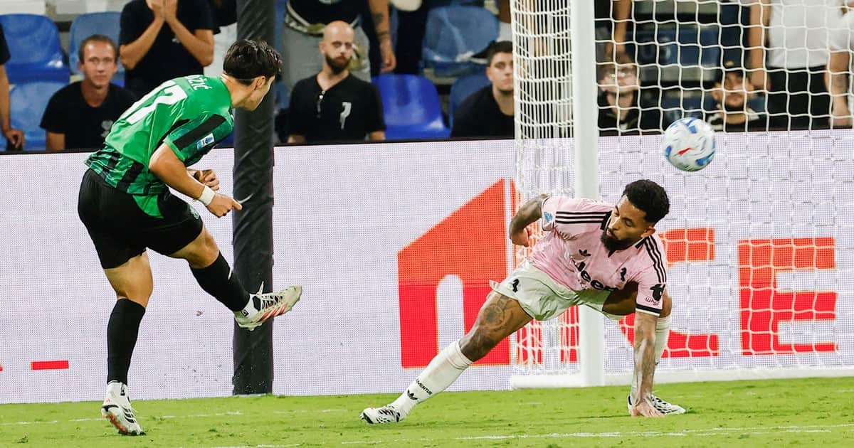 Infartante fútbol italiano: Juventus lo empató a los 91' y Sassuolo lo liquidó a los 93'