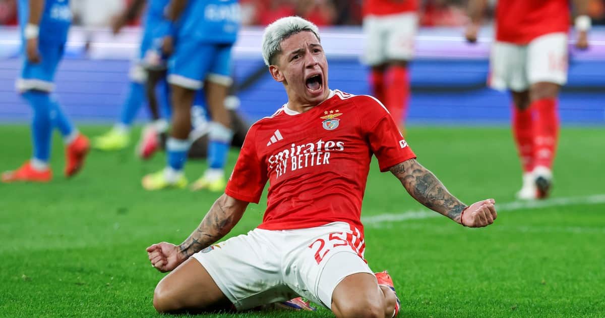 Video: golazo del Prestianni tras pase de Echeverri