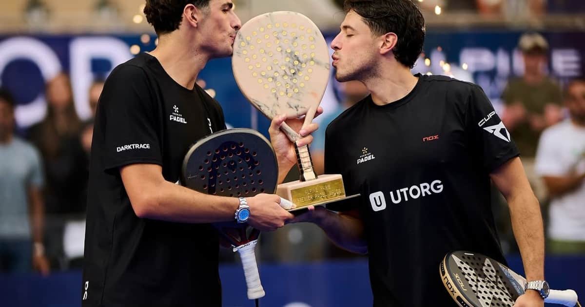 Tapia y Coello vencieron a Chingotto y Galán en una gran final del Major de París