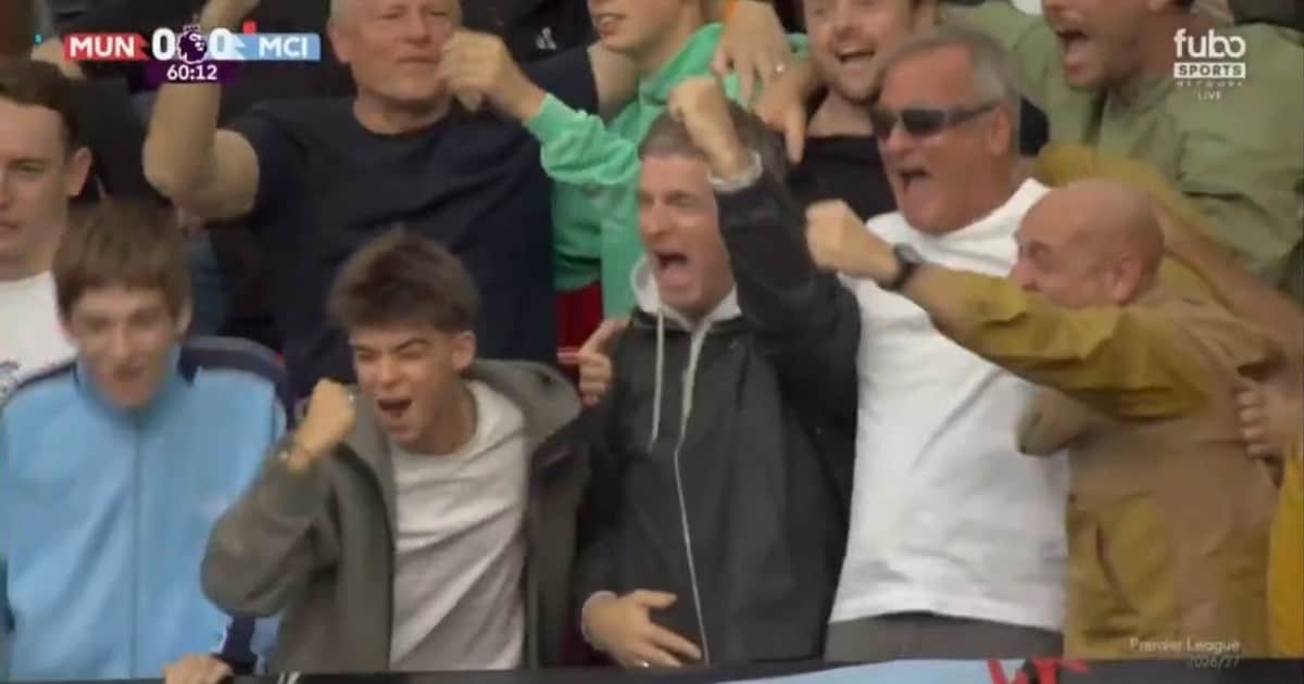 Video: el desahogo de Noel Gallagher tras el gol del Manchester City en el clásico