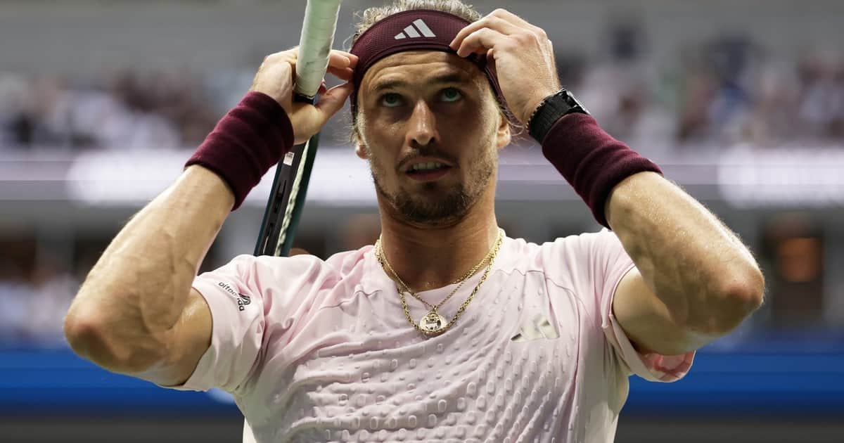 Imperdible: Zverev hizo el punto para ganar el US Open ¡y no se dio cuenta!