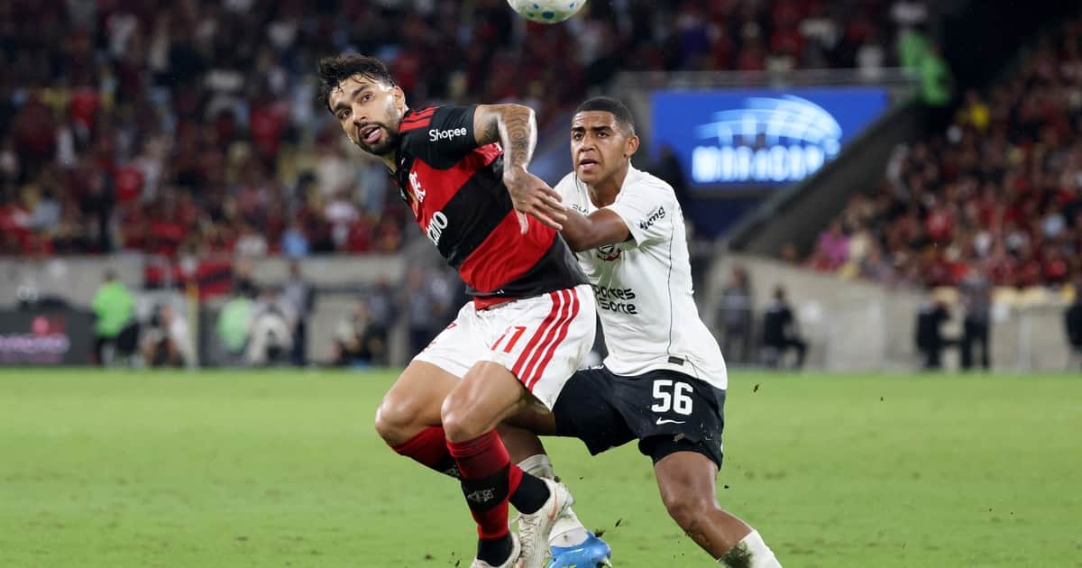 Atento, Estudiantes: Corinthians puso suplentes y lo perdió en la última ante Flamengo