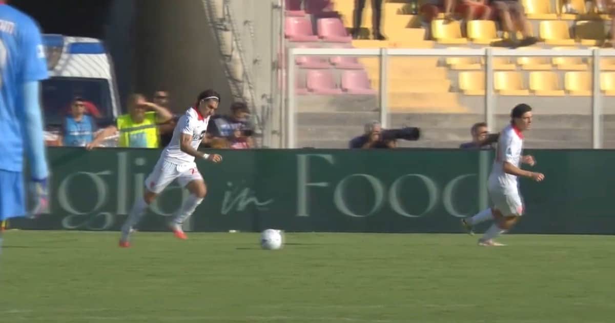 Debut con pocos minutos y gol agónico para Zeballos en Italia