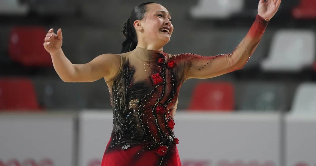 Emotiva actuación: la patinadora que no fue a su viaje de egresados para competir en los Juegos Suramericanos