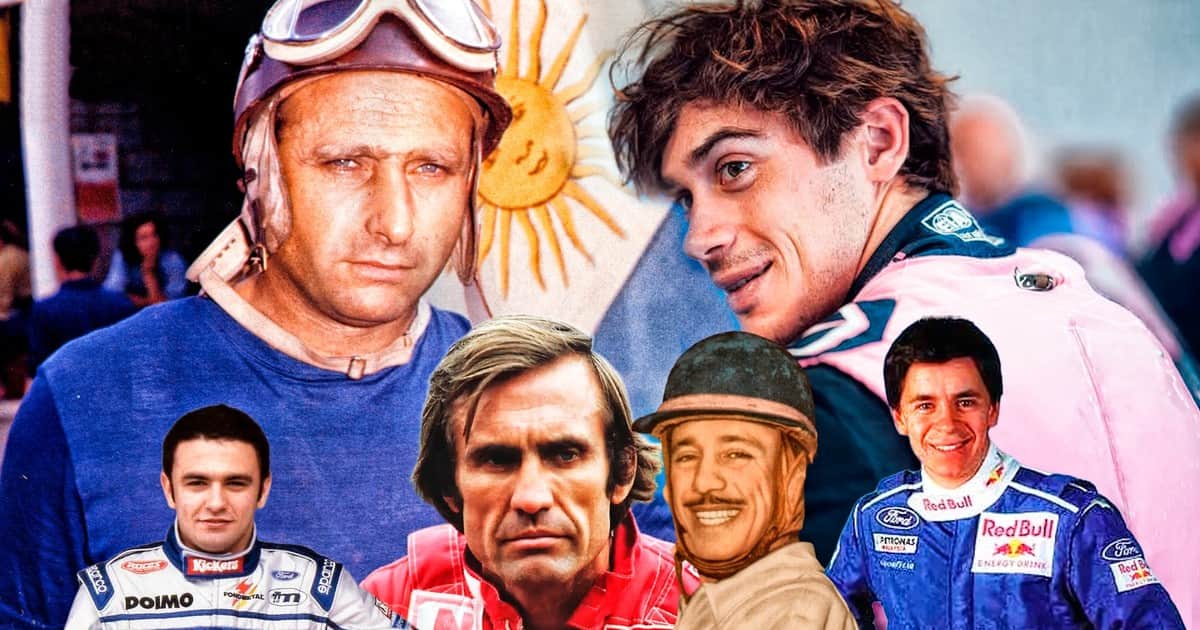 De Fangio a Colapinto: todos los pilotos argentinos que corrieron en la Fórmula 1
