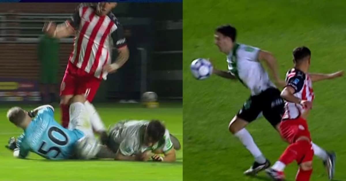 Por las dudas: los hinchas de Banfield insultaron a Tapia antes de que no le dieran un penal a Barracas Central