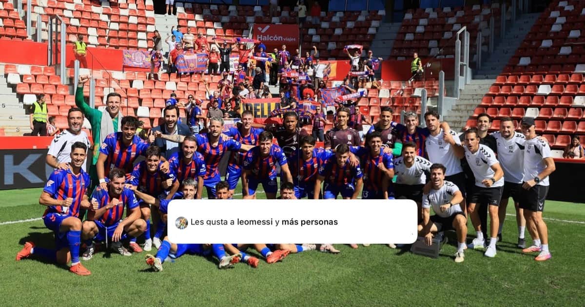 Messi le dio suerte al Eldense: ganó por primera vez en la temporada
