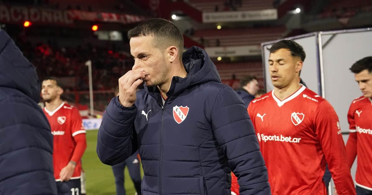 Marcone pidió unidad: "Me gustaría que todos tiremos para Independiente"