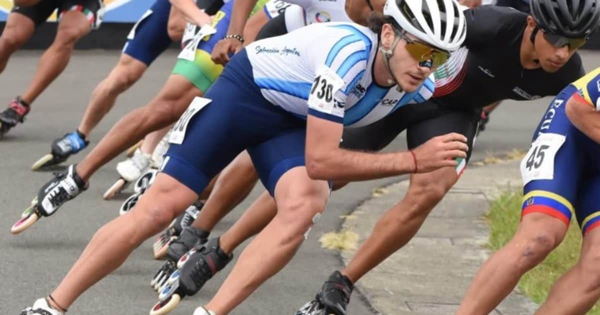Perdió un año de facultad por la Selección y hoy patinó hasta el oro para Argentina en los Suramericanos