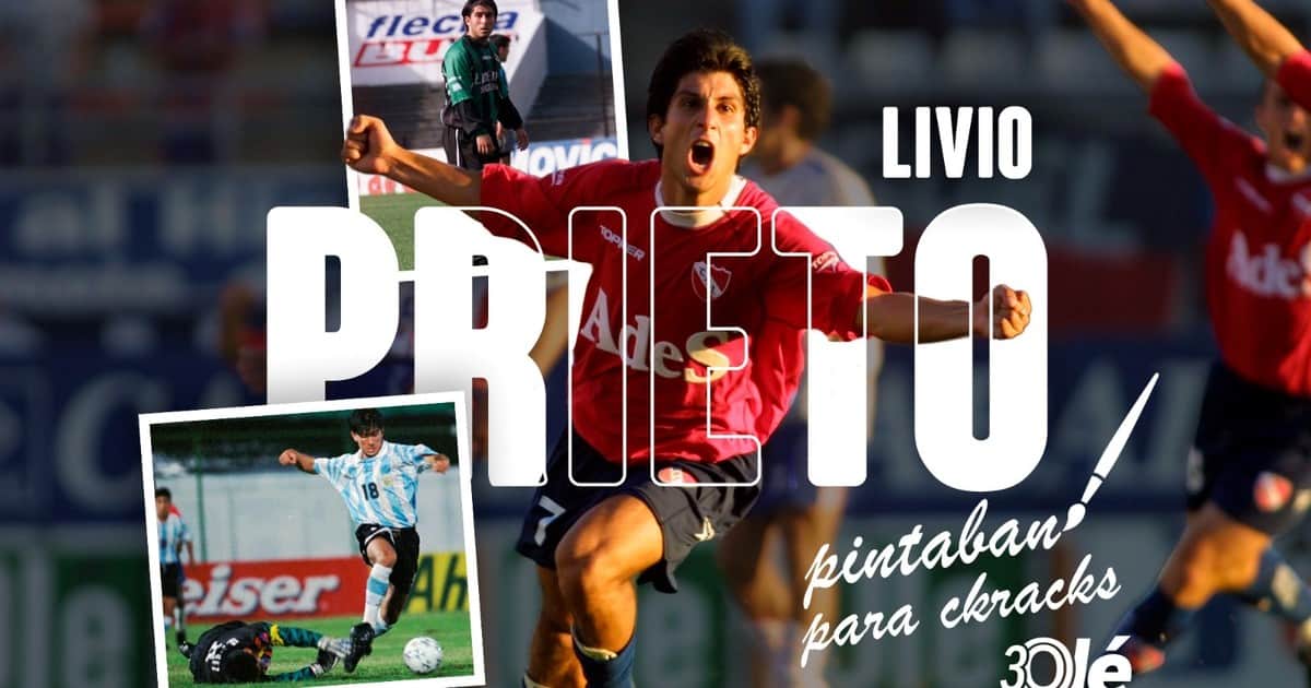 Livio Prieto con Olé: fue descubierto por Pekerman, debutó en Primera con 16 años, pasó por Independiente y enfrentó a los Galácticos del Real Madrid, ¿qué es de su vida?