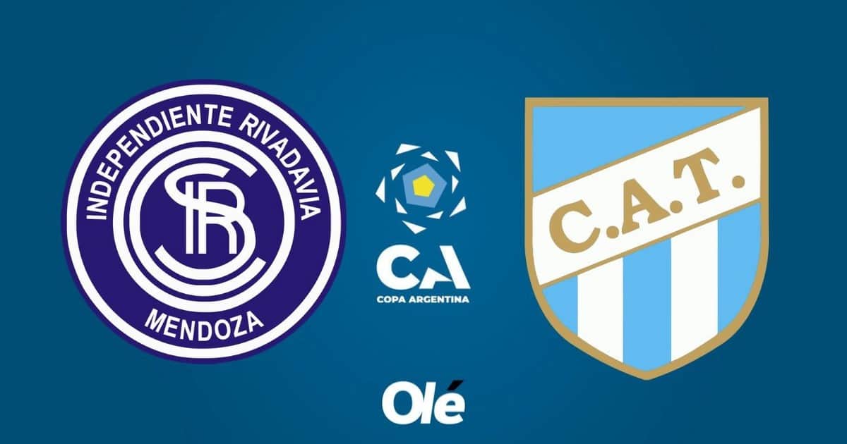 Independiente Rivadavia vs. Atlético Tucumán, por la Copa Argentina: hora, cómo ver y probables formaciones