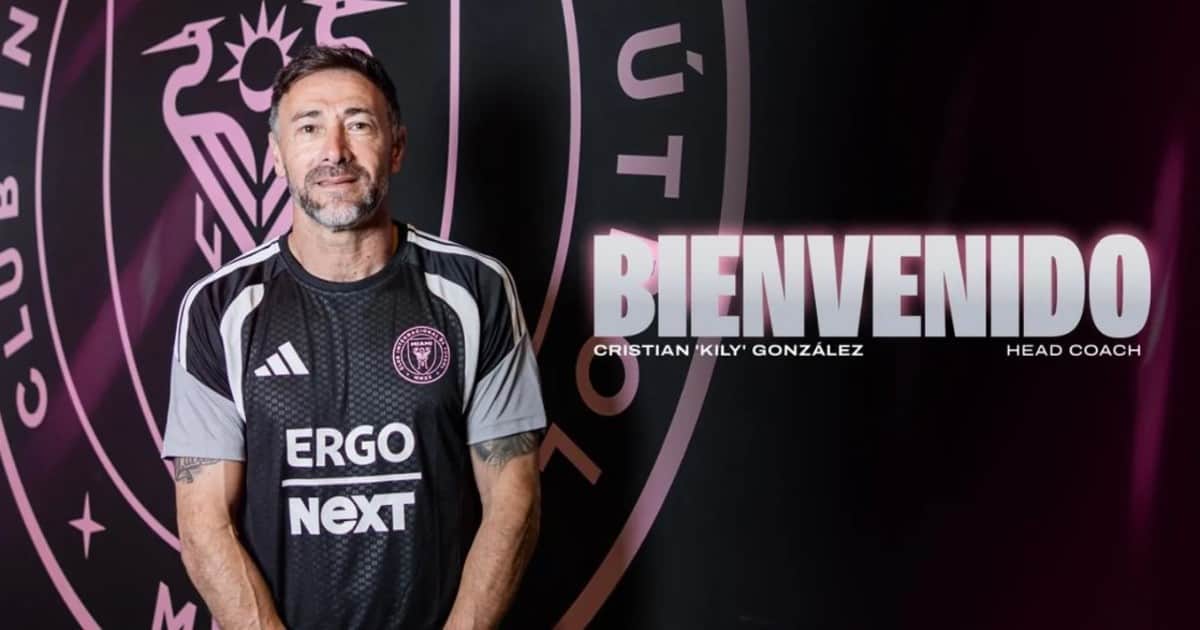 Ahora sí es oficial: Kily González fue presentado por el Inter de Messi