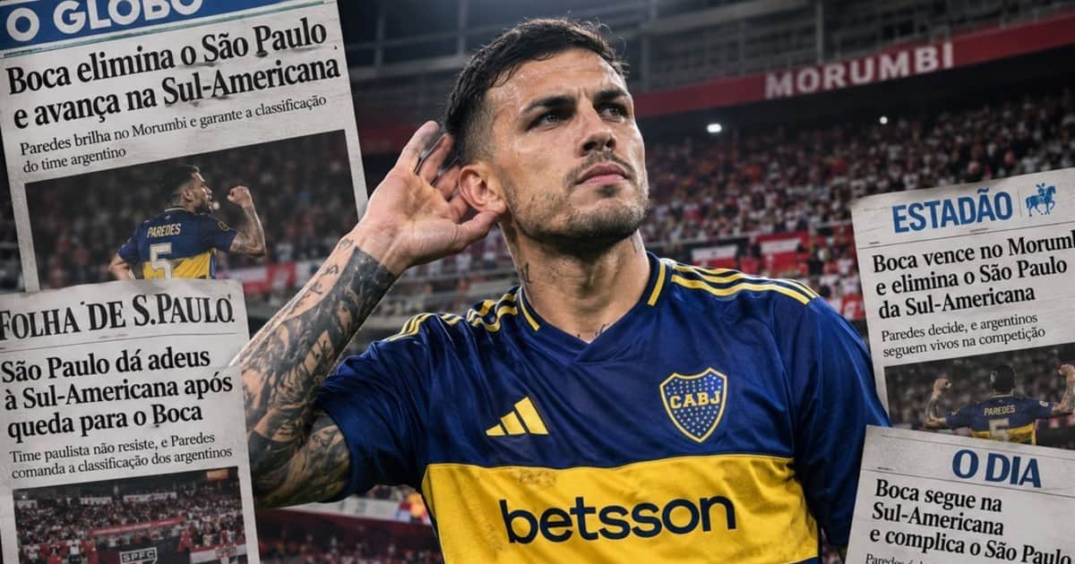 ¿Qué dijeron en Brasil de la clasificación de Boca ante San Pablo en la Sudamericana?