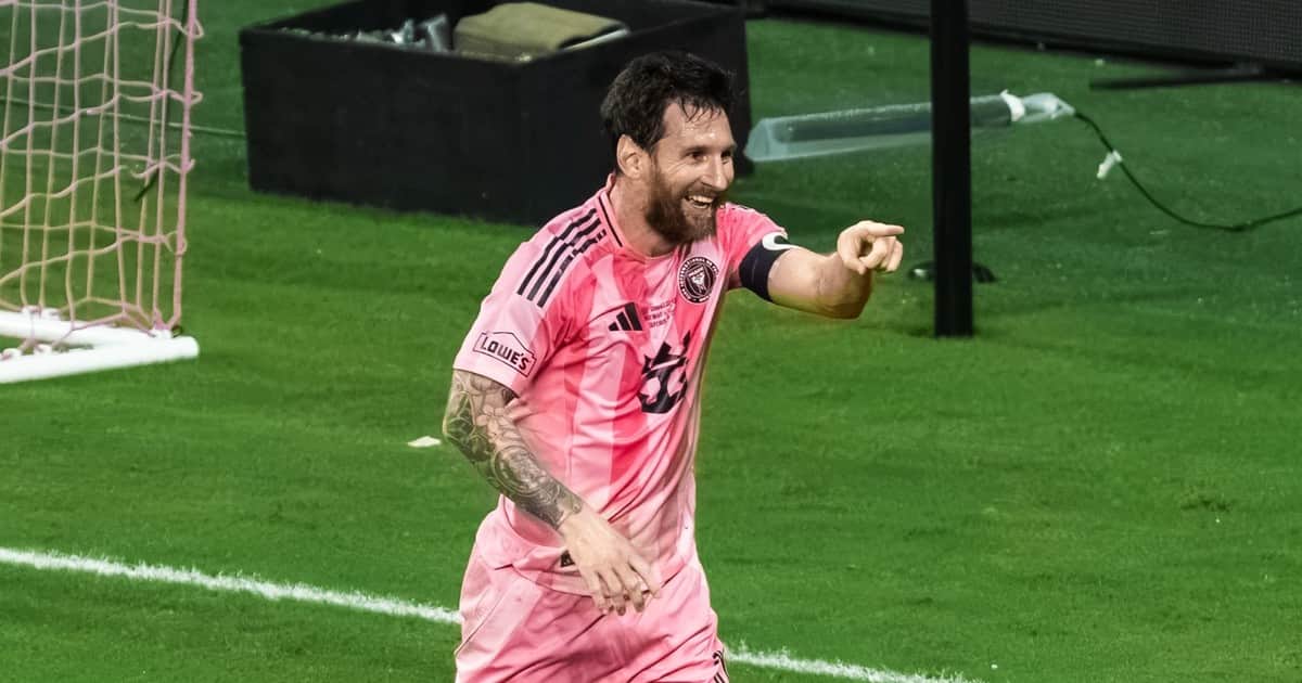 Video: el primer gol de Lionel Messi tras el anuncio de su partido despedida