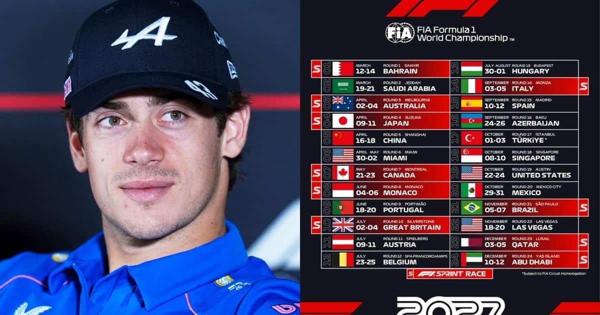 Oficial: sin Argentina, la Fórmula 1 confirmó el calendario para 2027 con más carreras Sprint y dos regresos