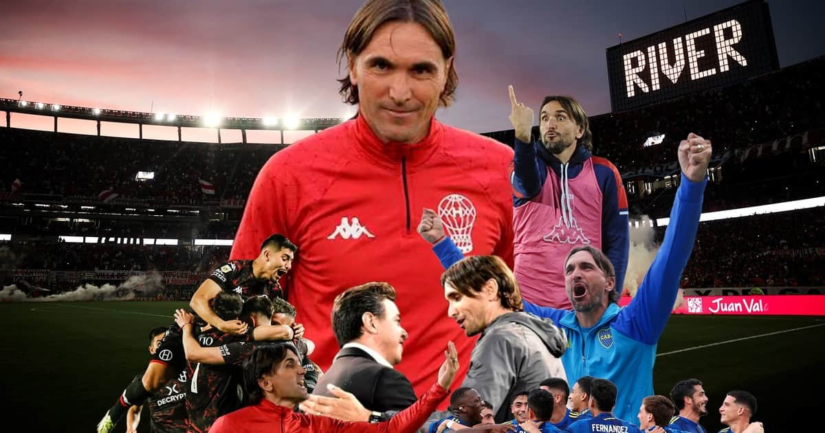 Los hitos de Diego Martínez ante River: eliminó a Gallardo y a Demichelis, complicó al Muñeco y su imbatibilidad en el Monumental