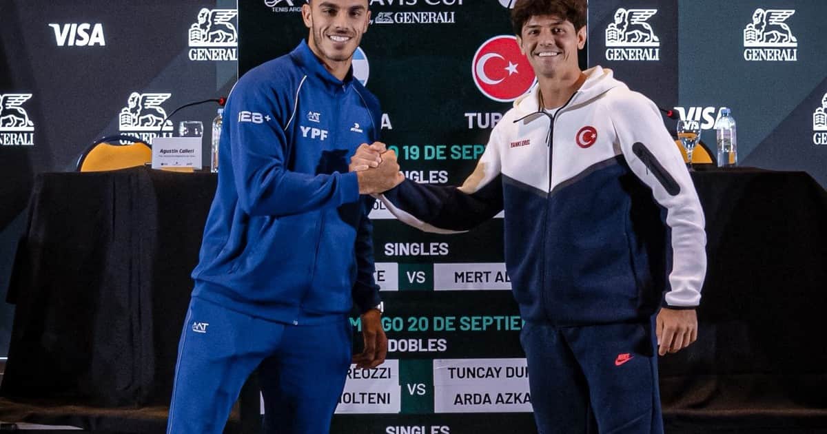 Copa Davis: se definió el orden de juego de Argentina vs. Turquía y Cerúndolo explicó por qué eligieron esta superficie